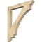 Ekena Millwork Imperial Slat Rough Sawn Bracket, Douglas Fir, 4"W x 38"D x 42"H BKT04X38X42IMP06RDF - alternate 1